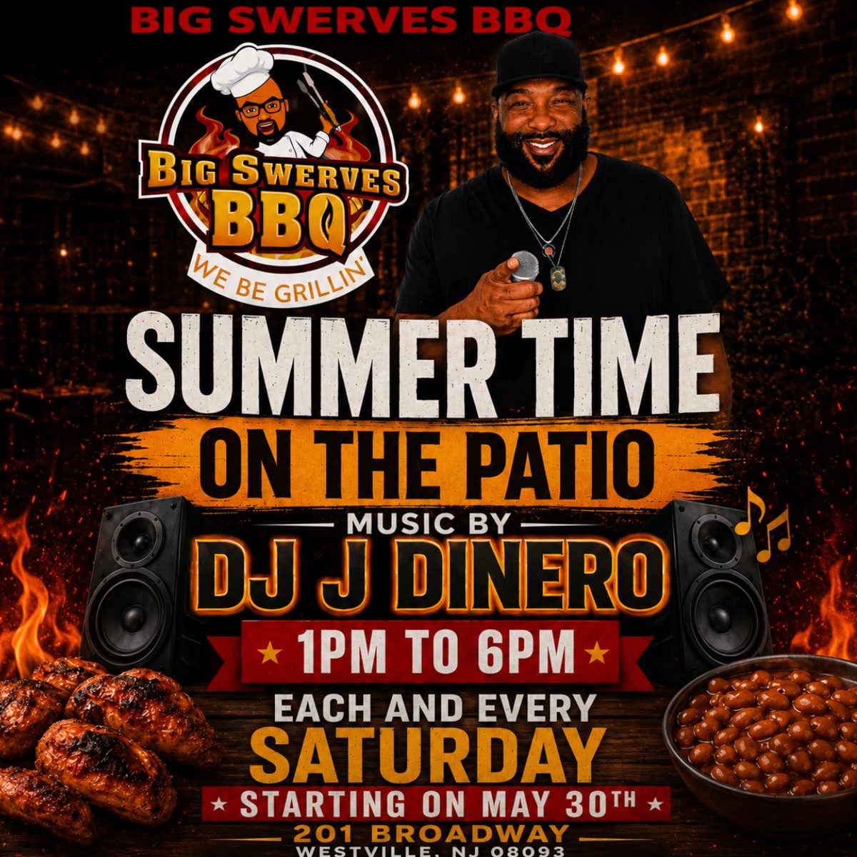 Summer Saturdays on the Patio with DJ J Dinero