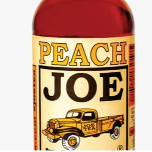 Joe's Peach Tea.