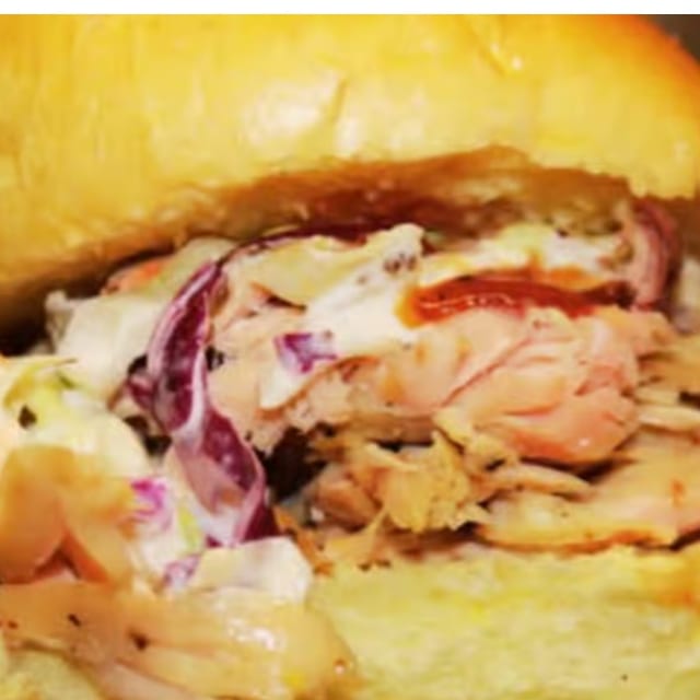 4 Pack of Pulled Pork Sliders.