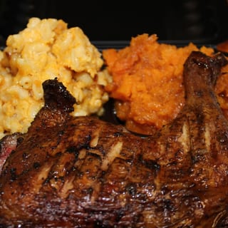 BBQ Chicken Platter with two sides