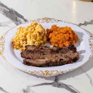 Brisket Platter with two sides
